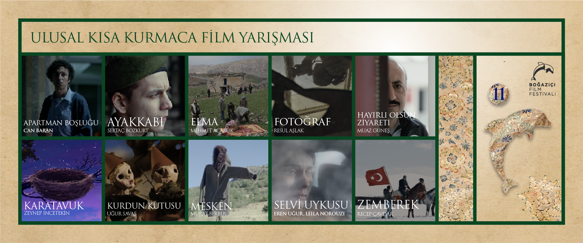 11. Boğaziçi Film Festivali Bu Yıl da Kısa Film ve Belgesel Yarışmalarında İddialı!