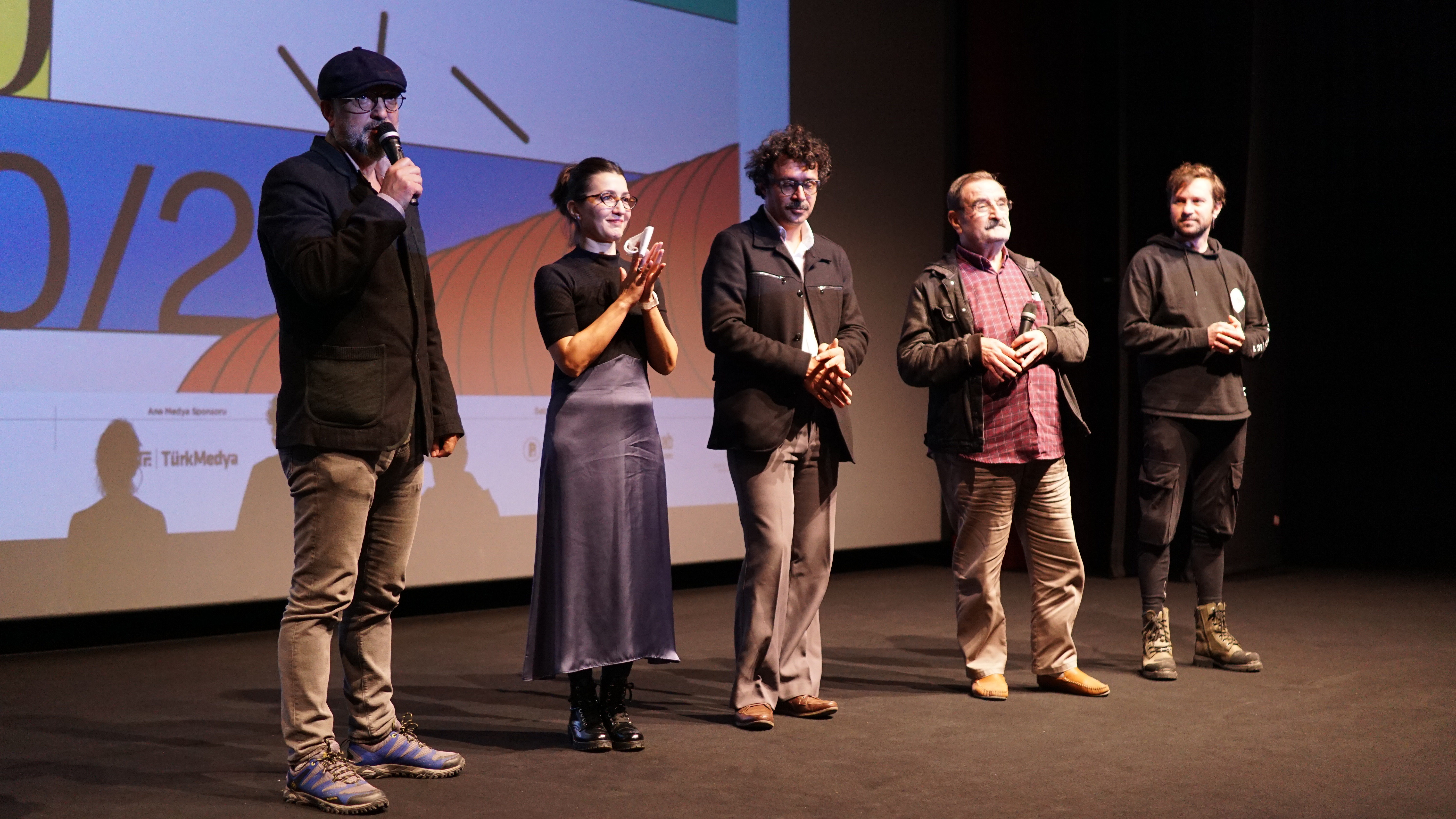 “Lacivert Gece” Filminin Ekibi Boğaziçi Film Festivali’nde İstanbullu İzleyicilerle Buluştu