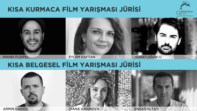 9. Boğaziçi Film Festivali'nde Kısa Kurmaca ve Kısa Belgesel Yarışma Filmlerini Değerlendirecek Jüri Üyeleri Belli Oldu
